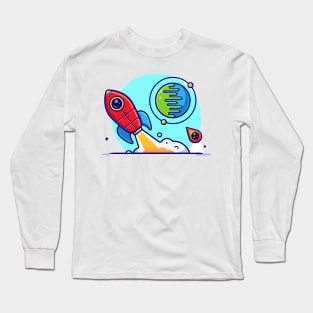 space rocket Long Sleeve T-Shirt